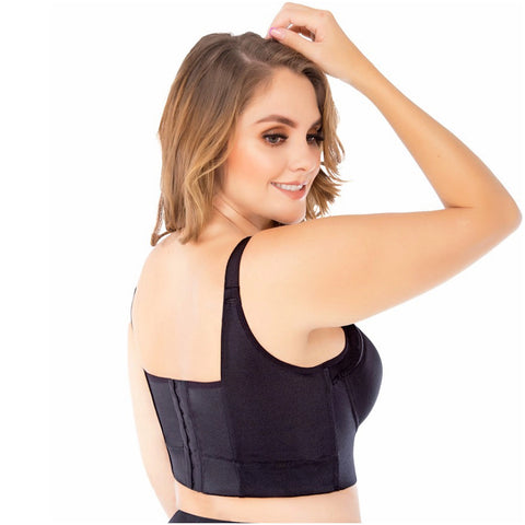 UpLady 8542 | Extra Firm Control Full Cup Bra with Side Support | Powernet