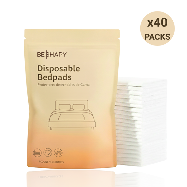 Be Shapy Disposable Bed Pads | Ultra Absorbent & Waterproof Chucks