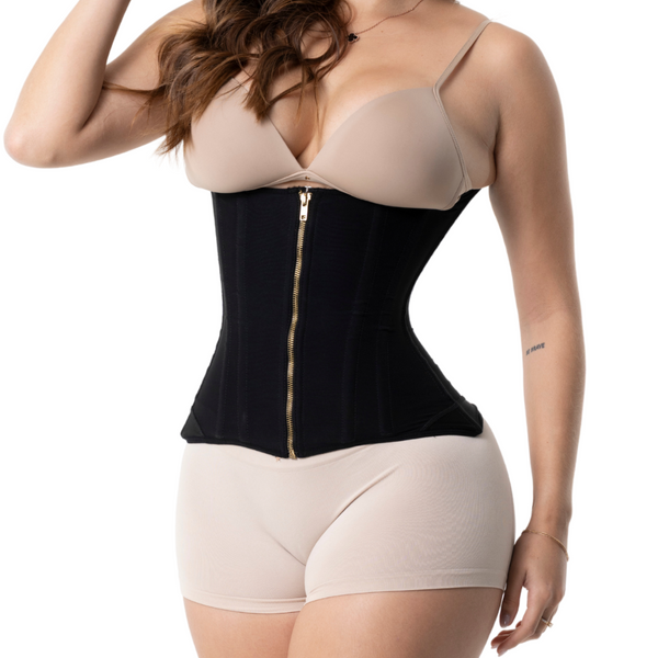 Fajas Salome 7011-CCB | Colombian Vest Shapewear for Tummy Control and Waist for Women | Fajas Colombianas Reductoras Reloj de Arena