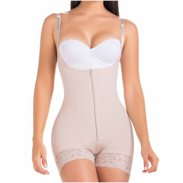 DEZY 235 Bodysuit Removable Straps Open Bust