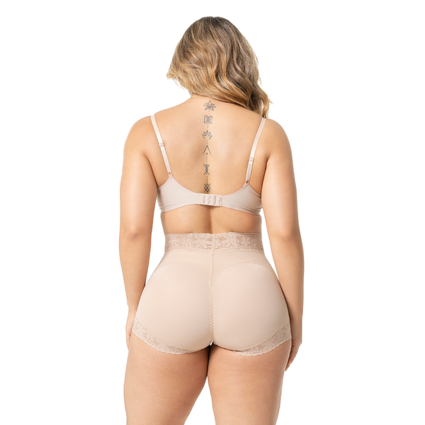 Sonryse Tummy Control Shaping Shorts | Colombian High Waisted Booty-Lifting Shorts