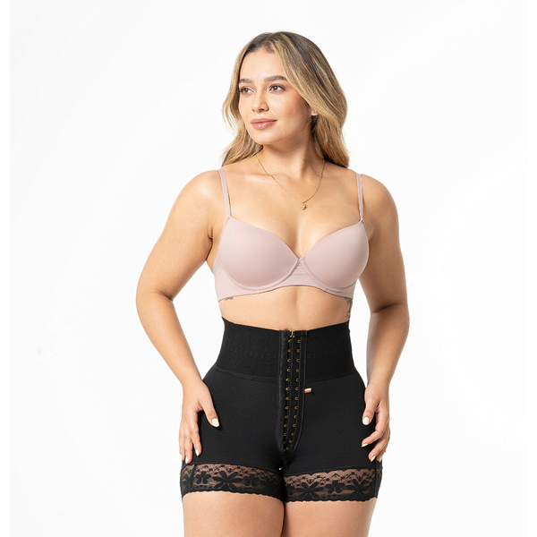 Sonryse Adjustable Tummy Control Shaper Shorts | Extra High Waisted with Front Hooks