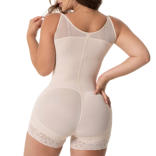 Salome 6066 | Open-Bust High Compression Powernet Faja | Stage 2 Post-Op Body Sculpting