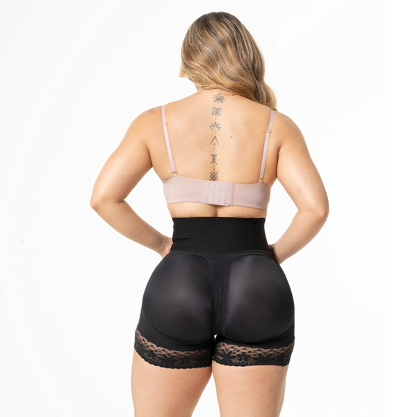 Sonryse Adjustable Tummy Control Shaper Shorts | Extra High Waisted with Front Hooks