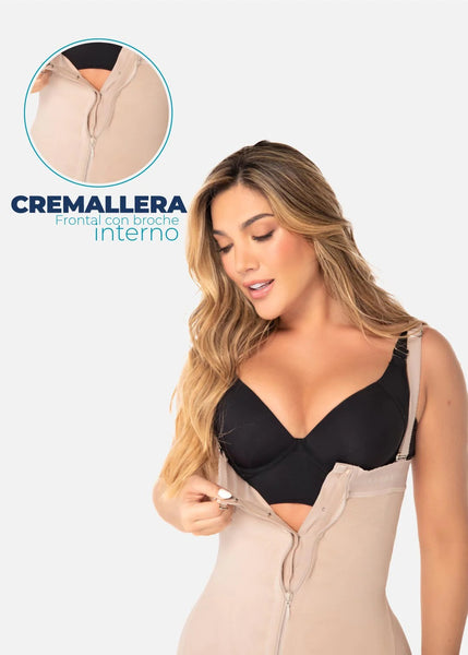 Up Lady Faja strapless media pierna 6245