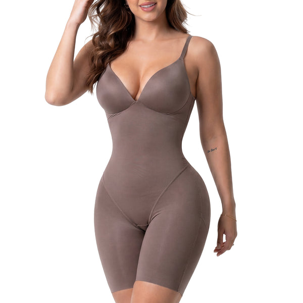 Salome 5501 | Soft Control Bodysuit with Built-In Cups