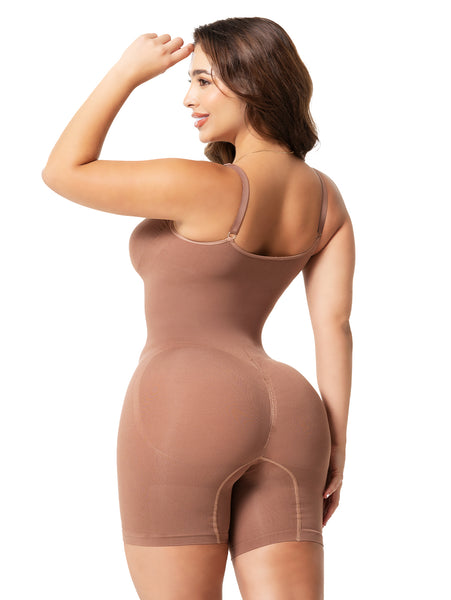 Butt-Lifting Body Shaper Salome 7002 | Seamless Mid-Thigh Full Body Shaper