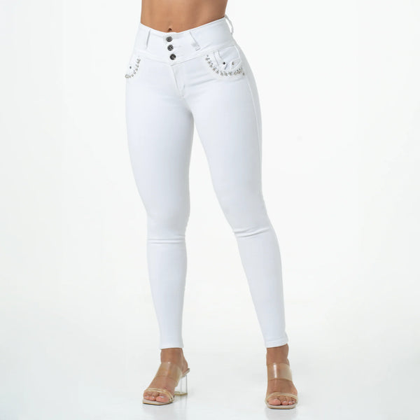 LOWLA 244125 | Ultra High Rise Colombian Butt Lifter Skinny Jeans For Women