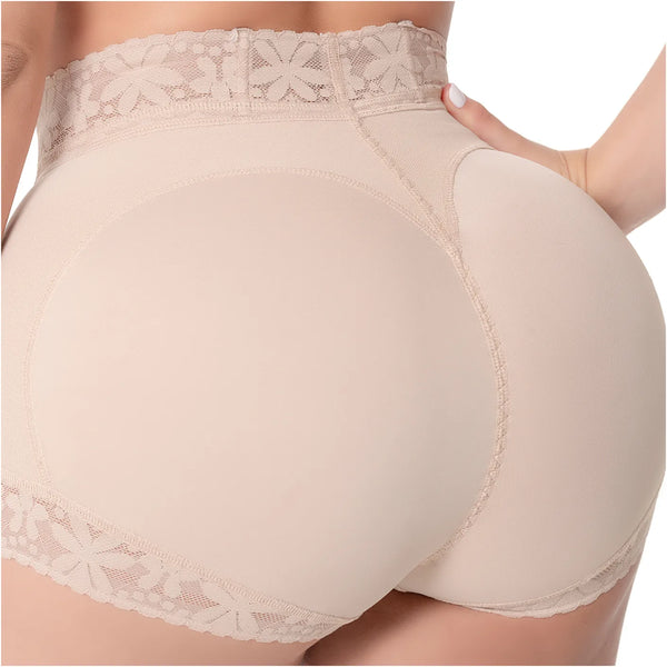 Fajas Salome 06L5 | Colombian Butt Lifter Shorts | High-Waisted Faja Shorts for Tummy Control