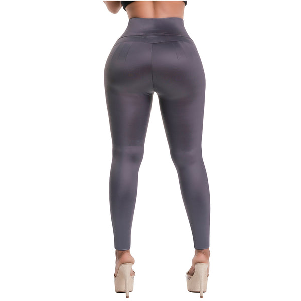 FLEXMEE 946707| Athletic Leggings Sports High Waist Activewear for Womens | Shape Line