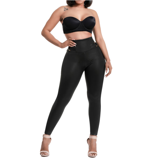 FLEXMEE 946707| Athletic Leggings Sports High Waist Activewear for Womens | Shape Line