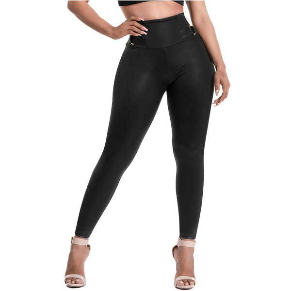 FLEXMEE 946707| Athletic Leggings Sports High Waist Activewear for Womens | Shape Line