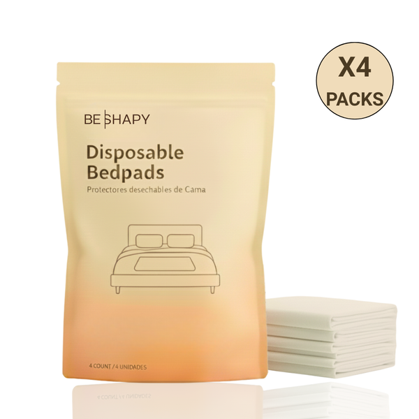 Be Shapy Disposable Bed Pads | Ultra Absorbent & Waterproof Chucks