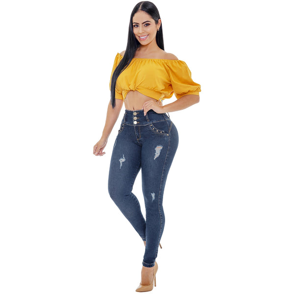 LJ 13621 | Colombian Jeans for women | Butt Lifters