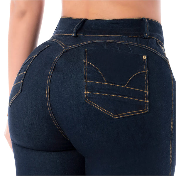 LT.Rose 2402 Colombian Jeans for Women Butt lift High Waist Tummy Control