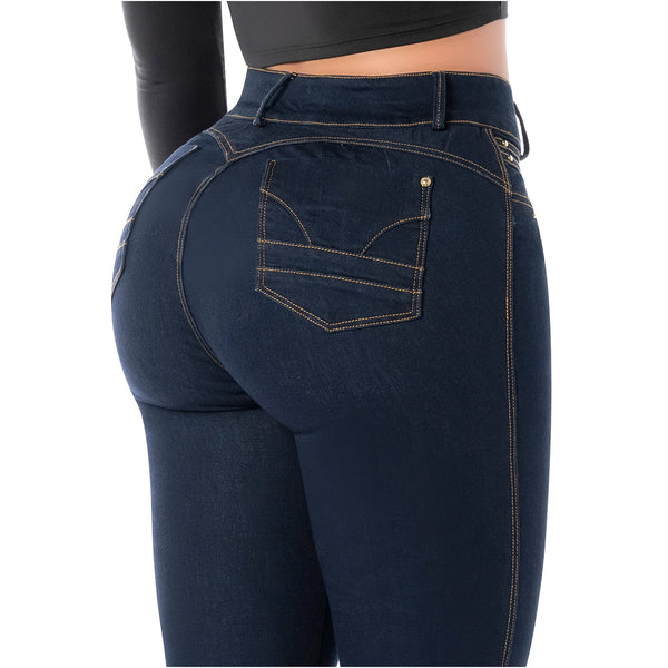 LT.Rose 2402 Colombian Jeans for Women Butt lift High Waist Tummy Control