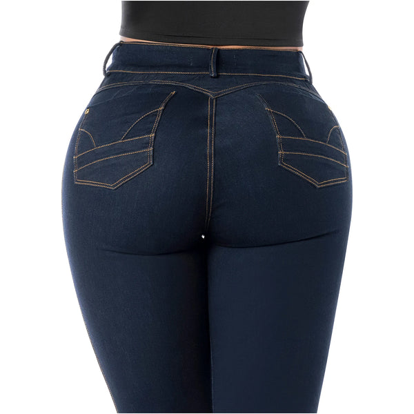 LT.Rose 2402 Colombian Jeans for Women Butt lift High Waist Tummy Control