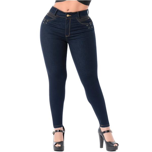 LT.Rose 2402 Colombian Jeans for Women Butt lift High Waist Tummy Control