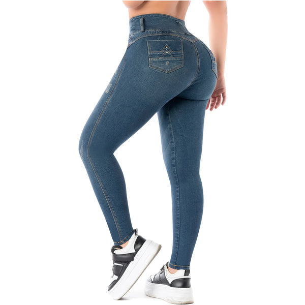 LT.Rose 2405 Colombian Jeans Levanta Cola Butt Lift High Waist Tummy Control