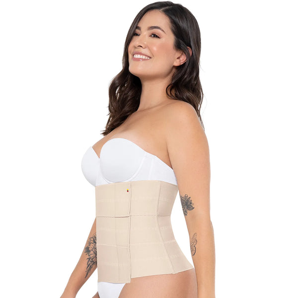 MARIAE CEB0000 Stage 1 Faja Colombiana Post Surgery Waist Binder Medium Control