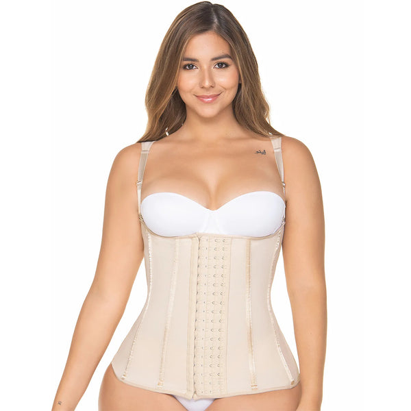 MARIAE CXC300V Hourglass Firm Vest Shapewear for Women Colombian Fajas High Compression | RA004