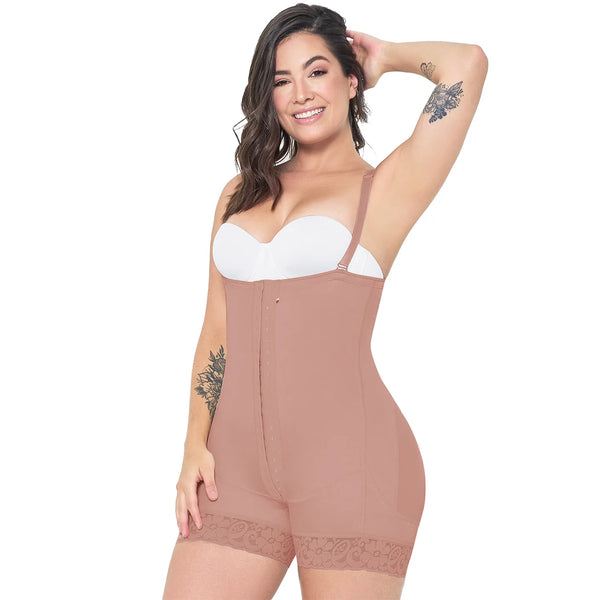 MARIAE FBD9530 Stage 2 Faja Colombiana Postparto After Tummy Tuck Mid Thigh & Open Bust | FU117