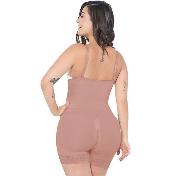 MARIAE FBD9530 Stage 2 Faja Colombiana Postparto After Tummy Tuck Mid Thigh & Open Bust | FU117