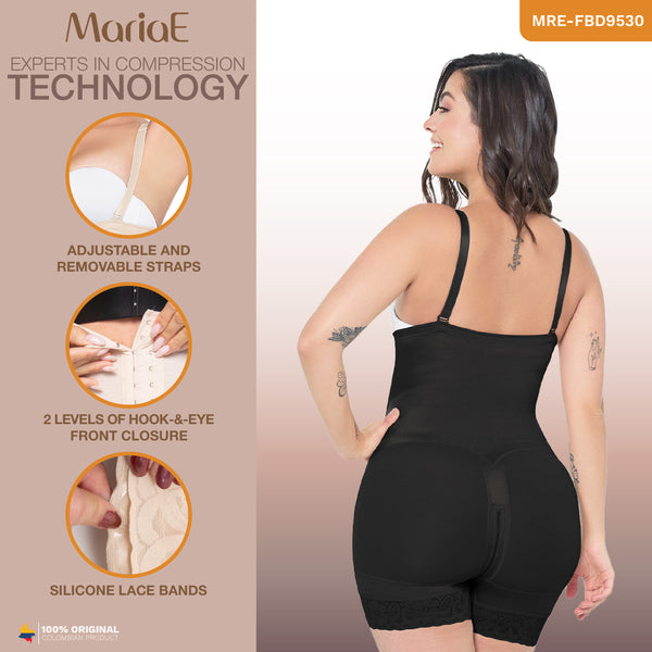 MARIAE FBD9530 Stage 2 Faja Colombiana Postparto After Tummy Tuck Mid Thigh & Open Bust | FU117