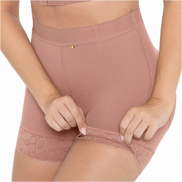 MARIAE SPN0130 Fajas Colombianas High Waisted Butt Lifter Shaper Shorts High Compression | FU101