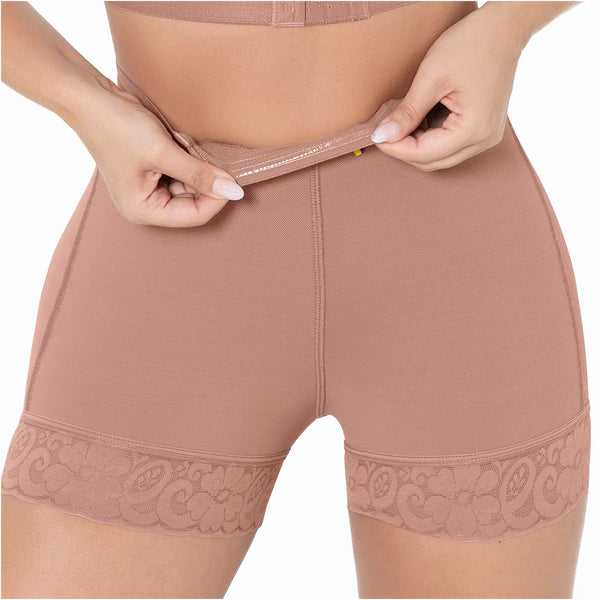 MARIAE SPN0130 Fajas Colombianas High Waisted Butt Lifter Shaper Shorts High Compression | FU101