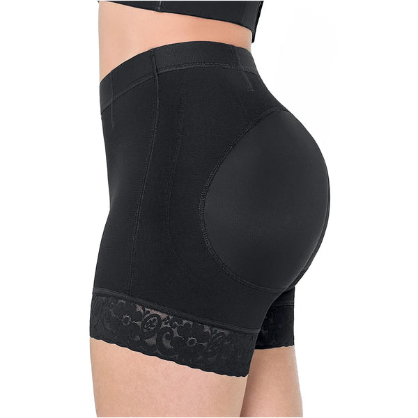 MARIAE SPN0130 Fajas Colombianas High Waisted Butt Lifter Shaper Shorts High Compression | FU101