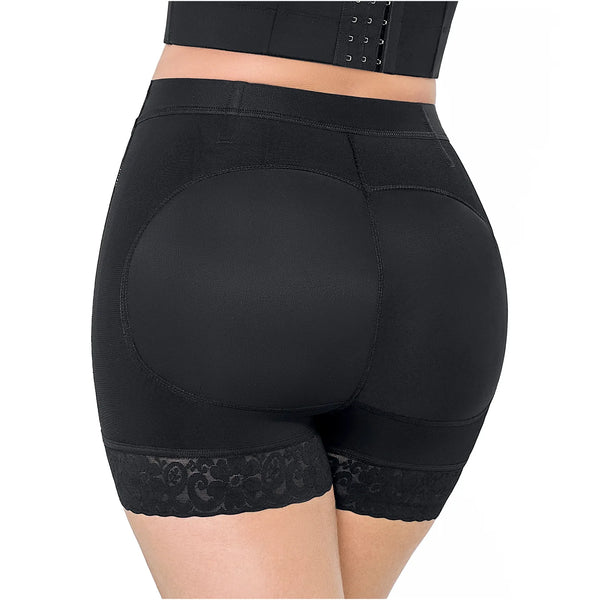 MARIAE SPN0130 Fajas Colombianas High Waisted Butt Lifter Shaper Shorts High Compression | FU101