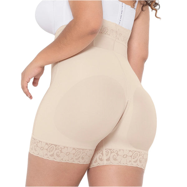 MARIAE TBN0530 Fajas Colombianas High Waisted Shapewear Shorts for Women Butt Lift Medium Compression | FU126 | 9549