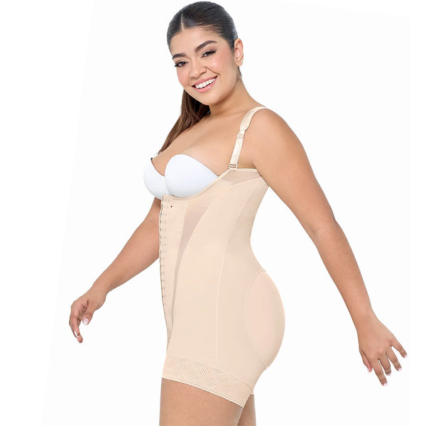 MARIAE XPC1320 Colombian Tummy Control Shapewear Bodysuit for Women Ultra Compression Fajas Colombianas