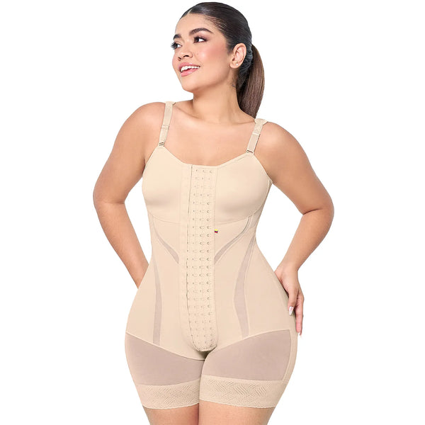 MARIAE XPC2530 Colombian Shapewear Bodysuit Tummy Control Compression Garment Fajas Colombianas