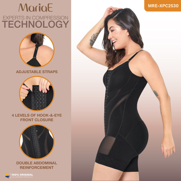 MARIAE XPC2530 Colombian Shapewear Bodysuit Tummy Control Compression Garment Fajas Colombianas