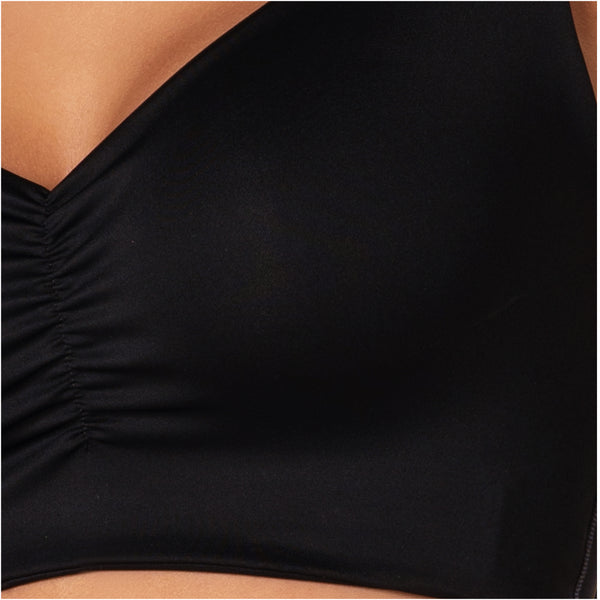 Fajas MYD B06006 V-Neck Lift Top | Seamless Pre-Molded Bra