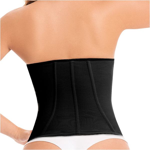 Fajas MYD C-4057 | Faja Colombiana Waist Cincher Vest for Women | Strapless Shapewear  | Powernet