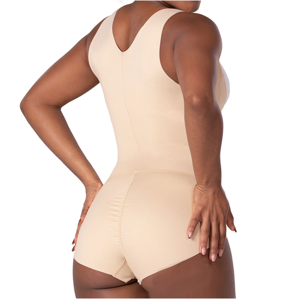 Fajas MYD FEX06035 Extra-Short Body Shaper | Seamless Light Control Thong Shapewear