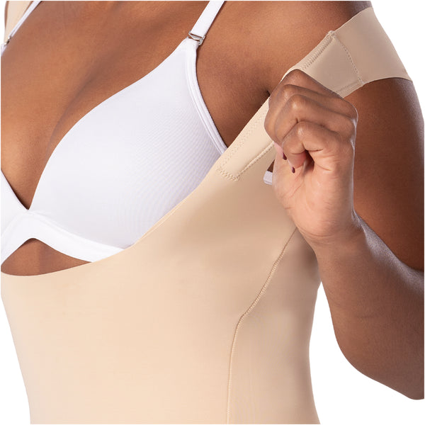 Fajas MYD FEX06035 Extra-Short Body Shaper | Seamless Light Control Thong Shapewear