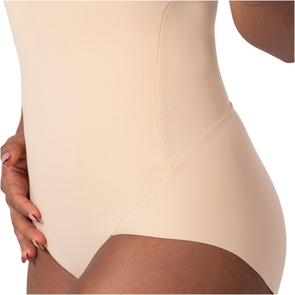 Fajas MYD FEX06035 Extra-Short Body Shaper | Seamless Light Control Thong Shapewear