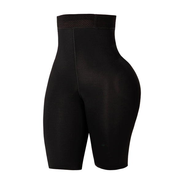 Fajas MYD SXA06313 Knee-Length Shaper | Extra High-Waist Control Short