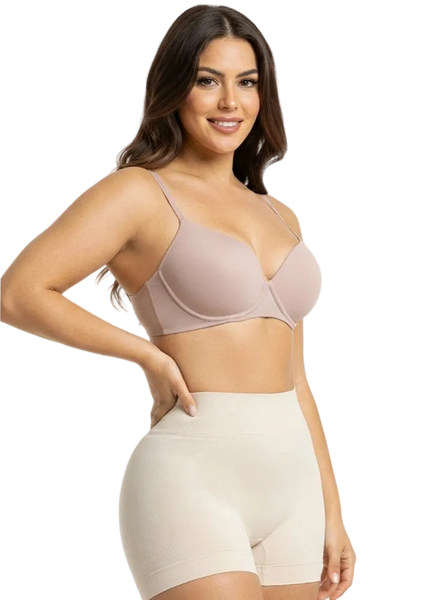 Sonryse TJ05L5 Tummy Control Boyshort Panty with Butt Lifter Effect