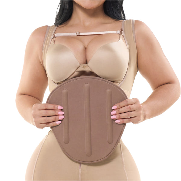 Fajas Salome 2513 Tabla abdominal con barras de silicona