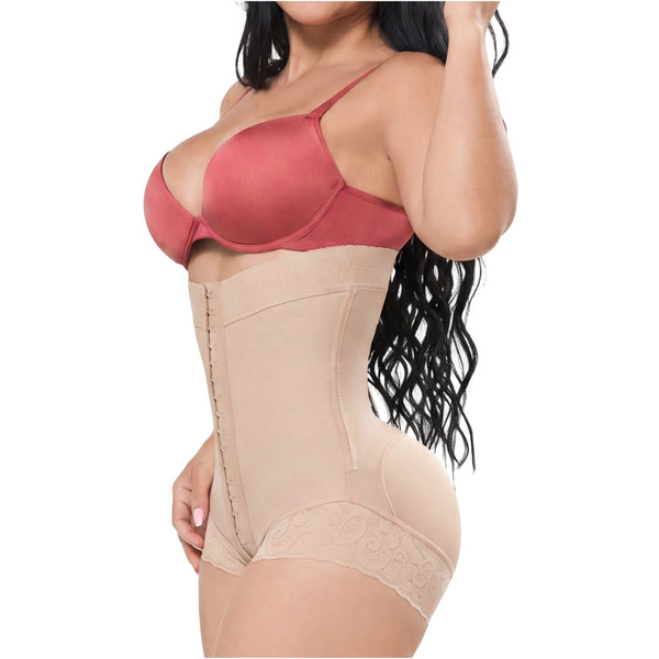 Salome 412-CCB | Slimming Tummy Control Strapless Panty Shapewear Bodysuit | Powernet