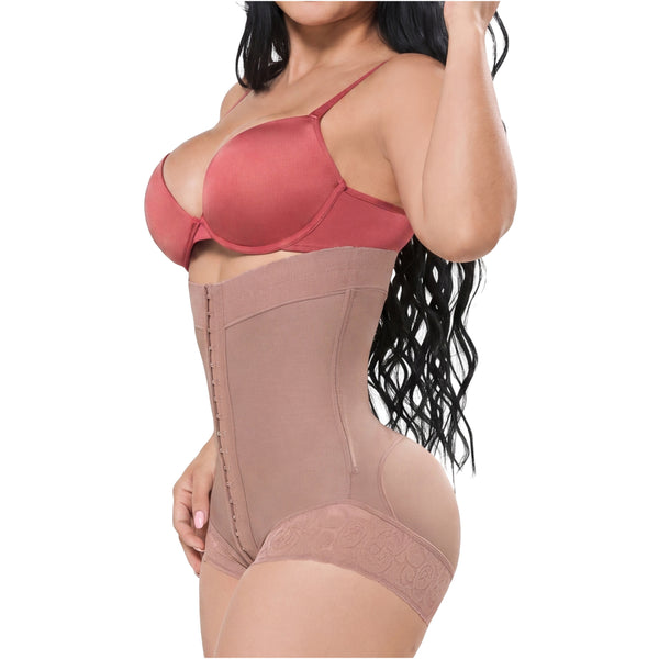 Salome 412-CCB | Slimming Tummy Control Strapless Panty Shapewear Bodysuit | Powernet