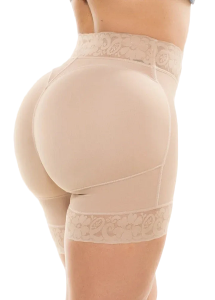 Fajas Salome 613 | Hip & Butt Lifting Powernet Shaper Shorts