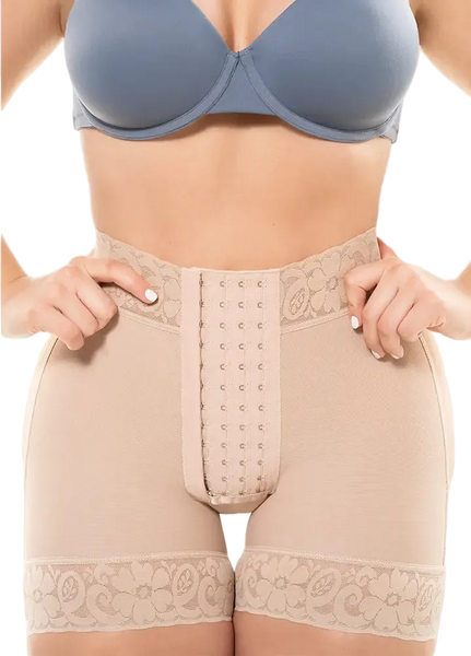 Fajas Salome 613 | Hip & Butt Lifting Powernet Shaper Shorts