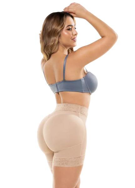 Fajas Salome 613 | Hip & Butt Lifting Powernet Shaper Shorts