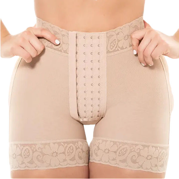 Fajas Salome 613 | Hip & Butt Lifting Powernet Shaper Shorts